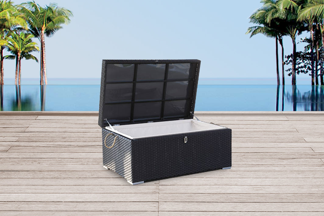 Gartenmobiliar - Pillowbox - Kissenbox - Kissentruhe - Gartentische - Gartenstühle