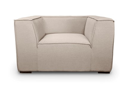 Outdoor lounge Amy sand brown