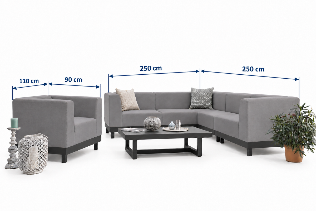 Gartenlounge Skizze