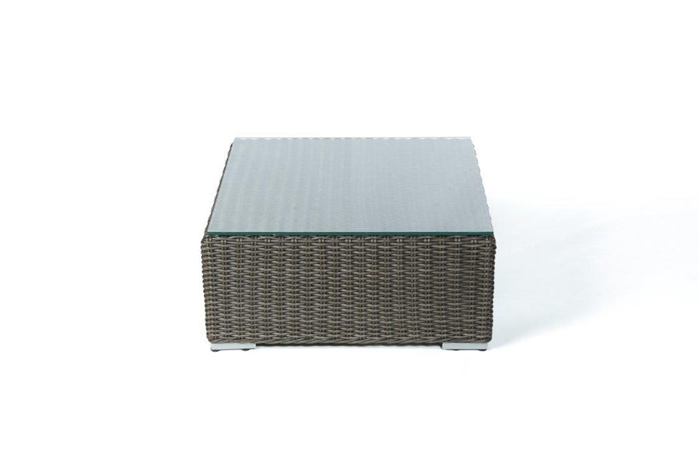 Gartenmöbel Lounge Nottingham Glasplatte für Fusshocker