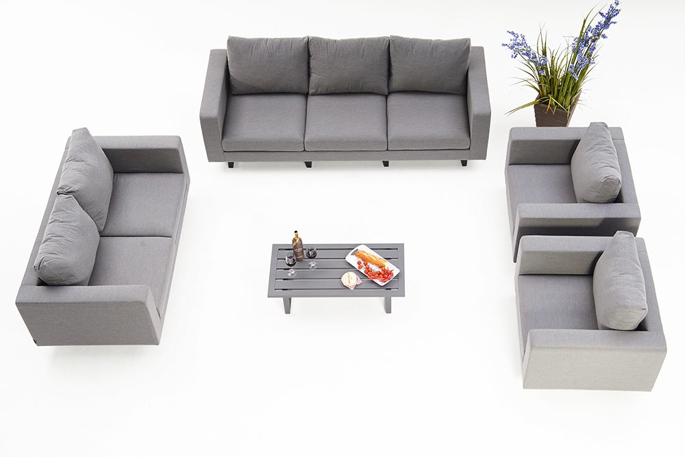 gartenlounge mao outdoor gartenmoebel grau