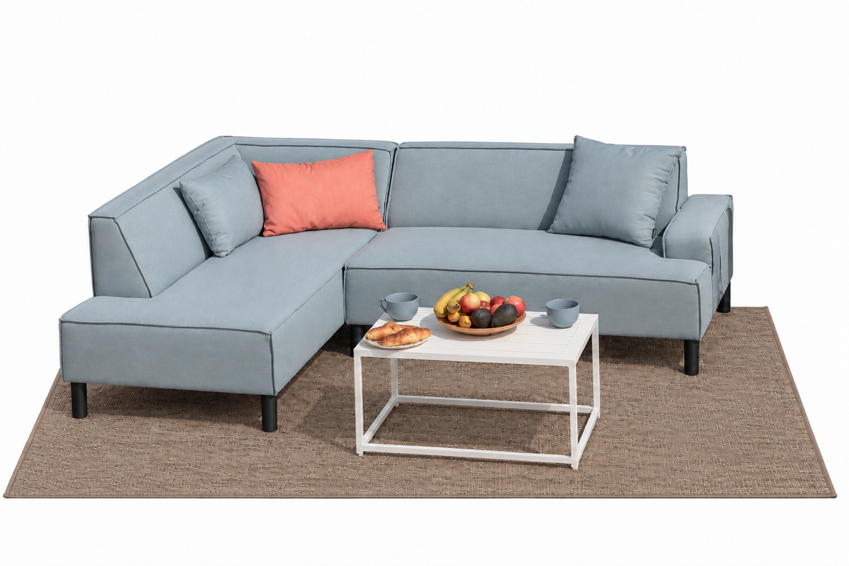 Leano Gartenlounge wetterfest smoky blue