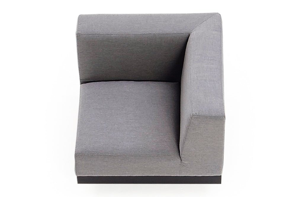 lounge ecke miranda stoff grau
