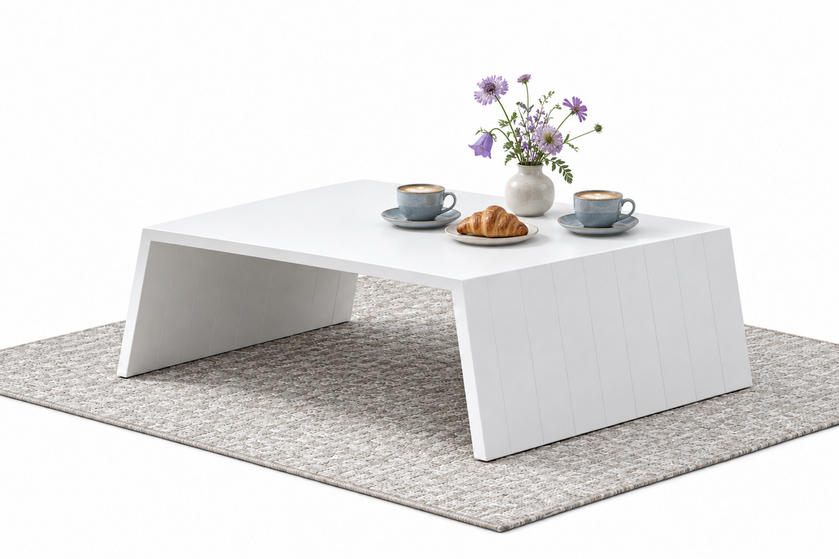 Outdoor fabric lounge Clara gray