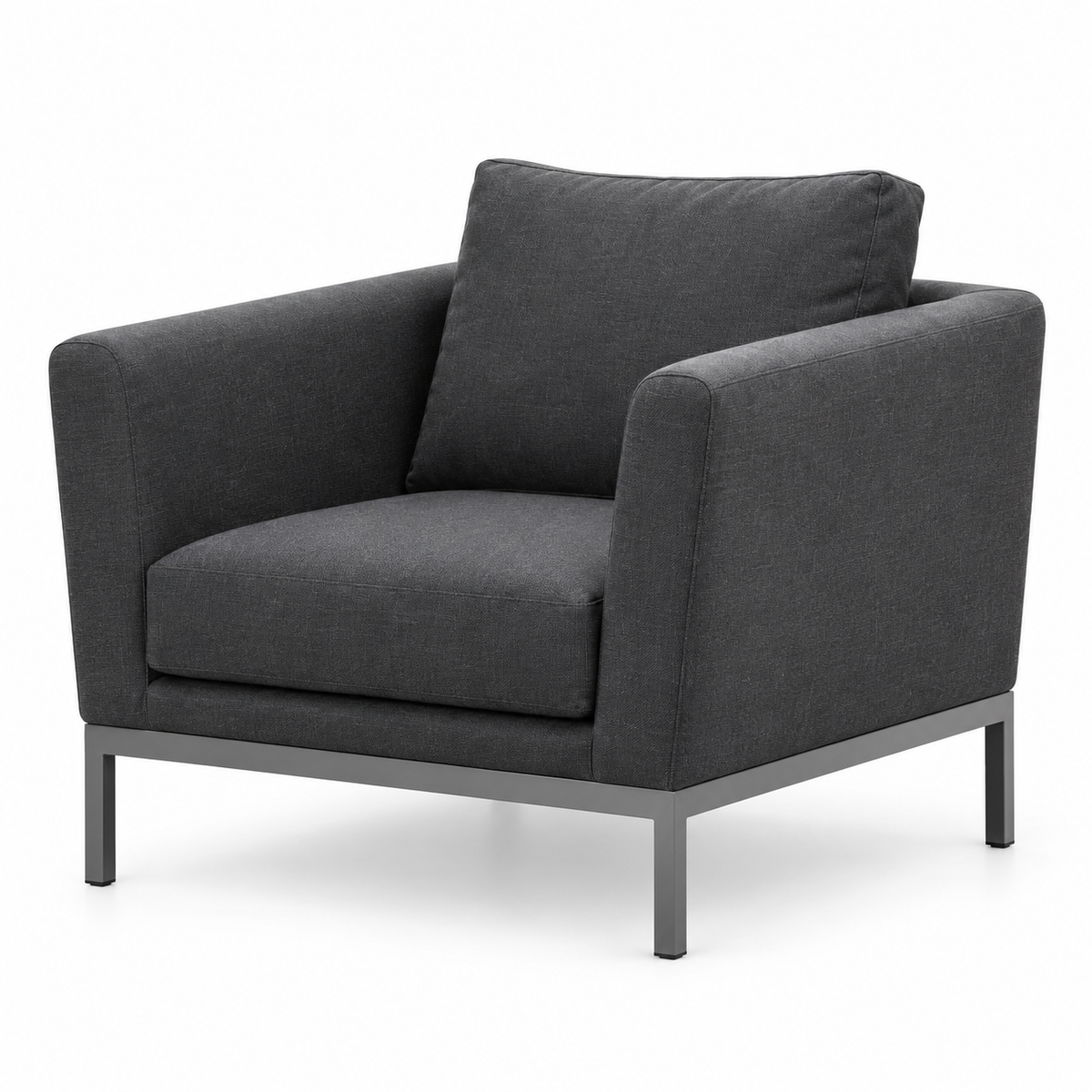 Sessel in Anthrazit Sunbrella Stoff