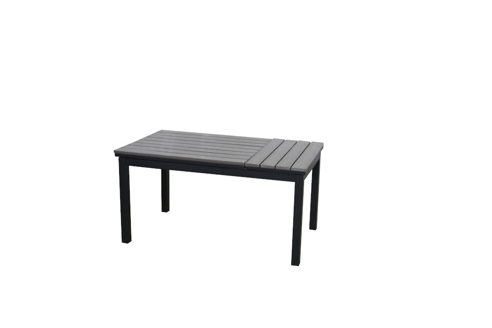 Meli Alu Lounge stone grey