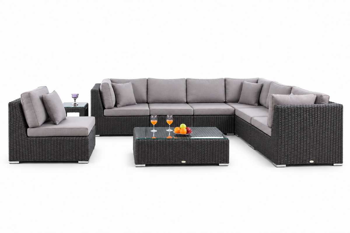 Nottingham Rattan Lounge braun