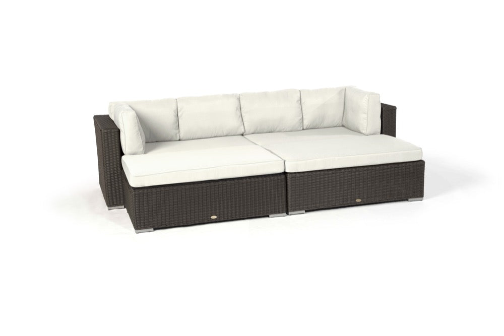 Beige Polsterbezüge für Kingsland Gartenmöbel Lounge im Outdoor-Stil