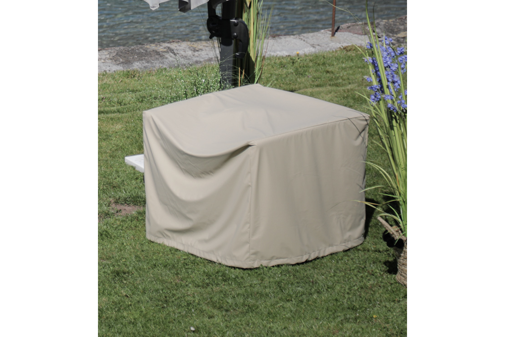 Beige Solaris Sessel Regenschutz für Outdoor-Gartenmöbel im Freien