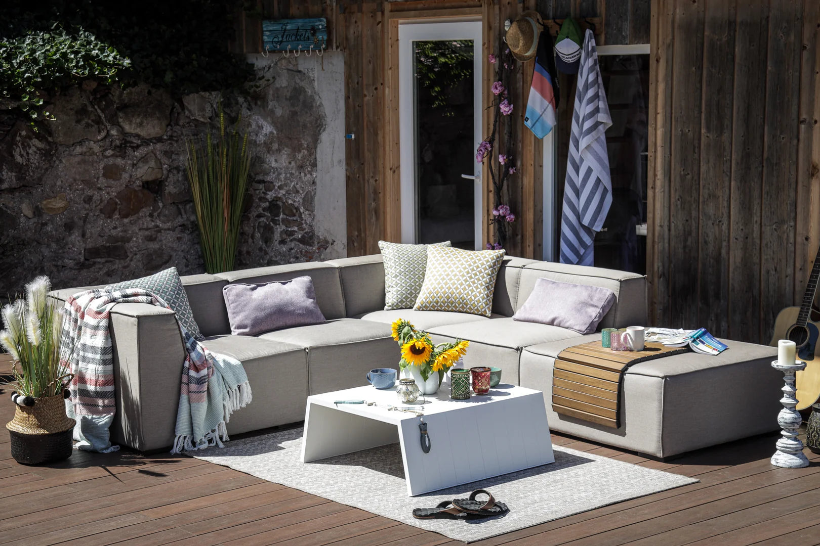 Wetterfeste Gartenlounge