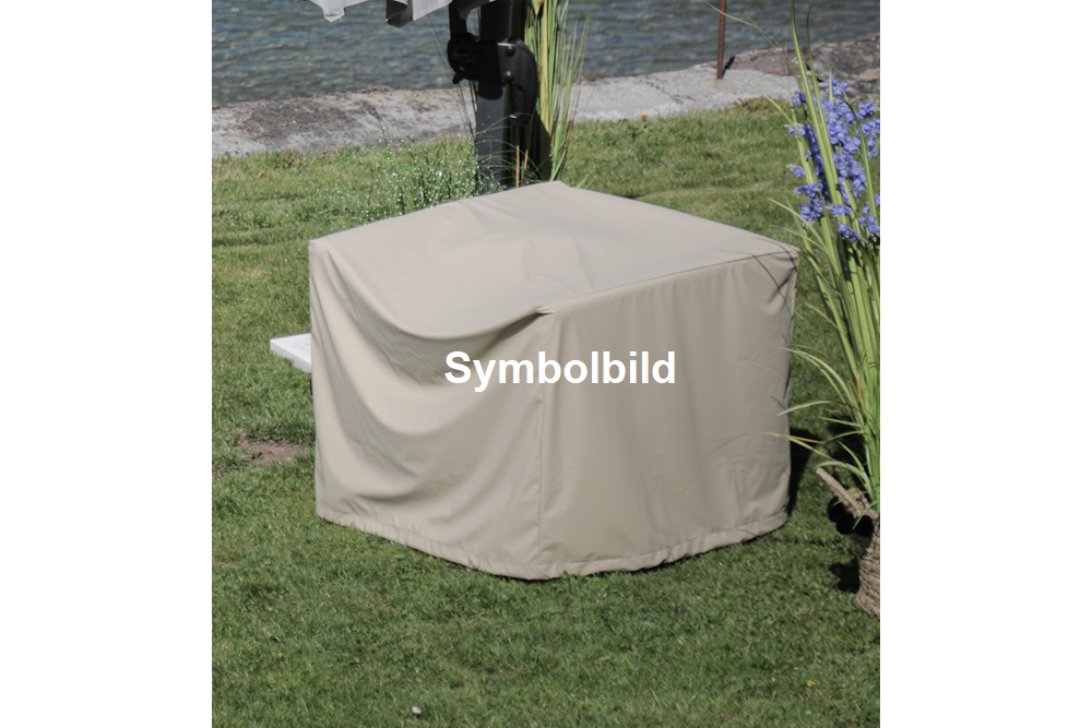 Beige Alvara Sessel Regenschutz für Outdoor-Gartenmöbel im Freien
