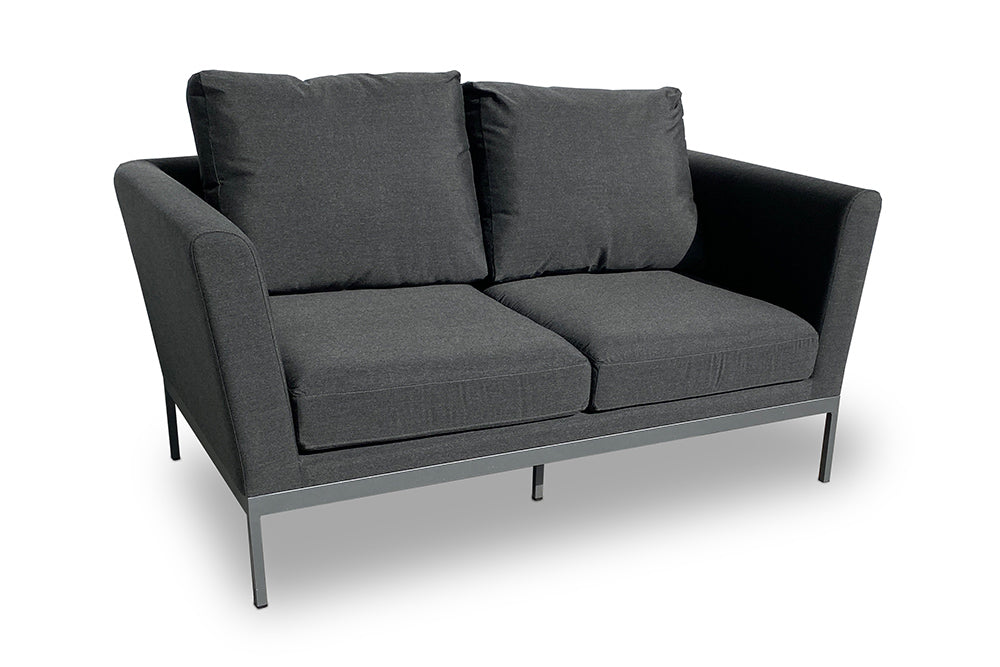 Solaris 2er Sofa anthrazit