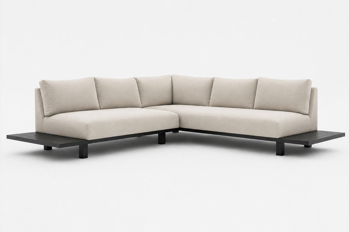 Larry Outdoor Lounge Sunbrella ecru
