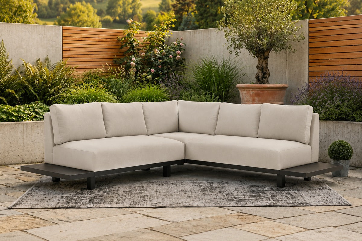 Ecklounge Sunbrella ecru - 270x270 cm
