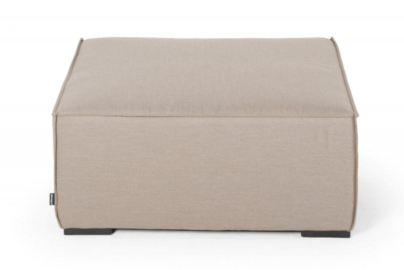 Gartenmöbel Roxy Fusshocker gross sandbraun