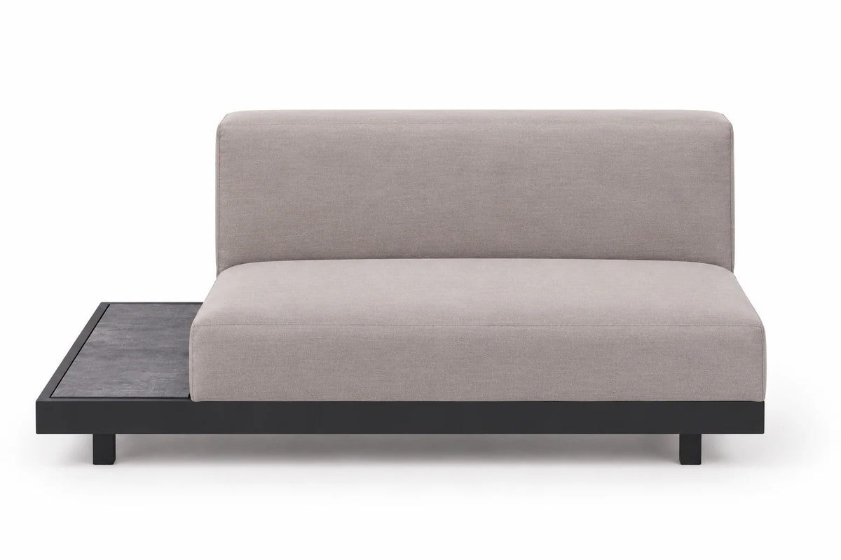Outdoor Garten Lounge Sanya 4-Sitzer sandbraun