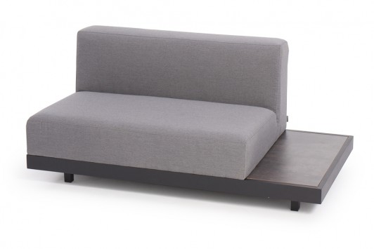 2-Sitzer Sofa Nirvana grau