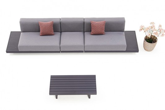 lounge outdoor billabong 5-sitzer sofa