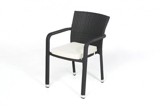 Polsterbezug beige für Rattan Gartenstuhl Toronto