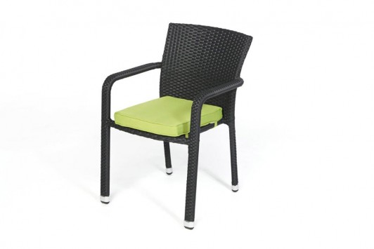 Polsterbezug grün für Rattan Gartenstuhl Toronto