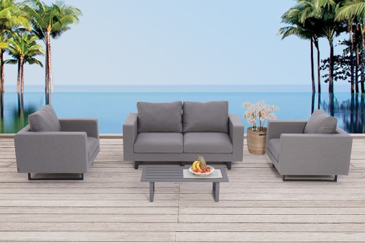 outdoor lounge set shanti grau