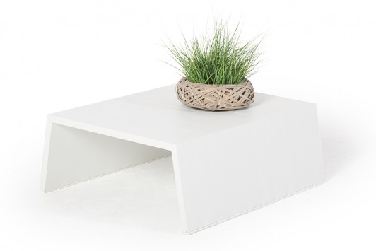 Outdoor Lounge Clara Tisch weiss