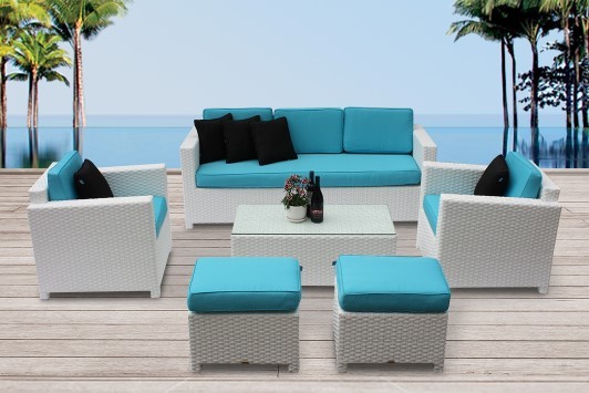 rattan rattan lounge rattan gartenmöbel bona dea deluxe weiss