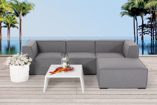 Outdoor Lounge Roxy grau