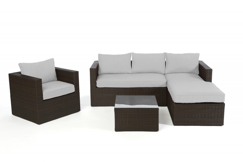 gartenmobel rattan lounge grau, gartenmöbel - gartenmobiliar - gartentische - gartenstühle - lounge, Design ideen