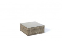 Ibiza Rattan Lounge Glasplatte für Coffee Table 