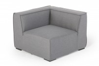 outdoor lounge sunbrella fabric eckteil grau