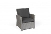 Rattan Sessel zu Rattan Tisch Set Mississippi