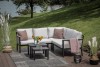 Alu Garten Lounge Peace stone grey