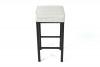 Rattan Bar Hocker Marilyn schwarz 