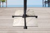Gartenmöbel Granitplatten für Sonnenschirm Ninja