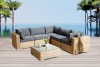 Gartenmöbel Rattan Lounge Kobra natural