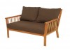 Gartenmöbel Holz Lounge 2er Sofa Belleair