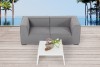 Loungegruppe Outdoor Clara Lounge Grau