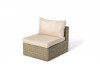 Ibiza Rattan Lounge Mittelelement Natural Round