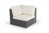 Wioming Rattan Lounge Eckelement braun