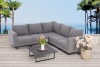 möbel outdoor lounge temple deluxe grau ecklounge