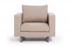 outdoor-lounge sitzgruppe mao sandbraun sessel