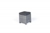 Darling  Rattan Lounge Dining mix grau, Hocker