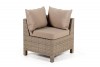 Daisy Rattan Lounge Eckelement sandstorm