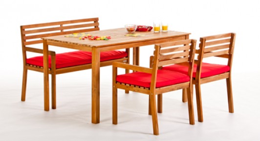 Table en bois de la gamme Santiago