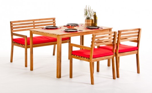 Table en bois de la gamme Santiago
