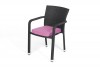 Chaise de jardin Toronto: revêtement pour coussins en violet