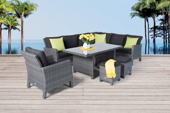 Rattan garden furniture Garden furnishings Garden tables