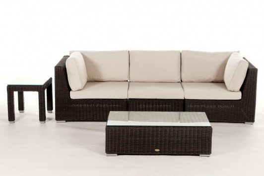 Beige cushion cover set for the Nottingham 3-seater Lounge