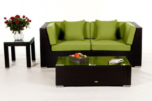 Green cushion cover set for the James Lounge 